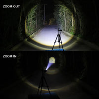 Luxium Tactical LED Torch Flashlight