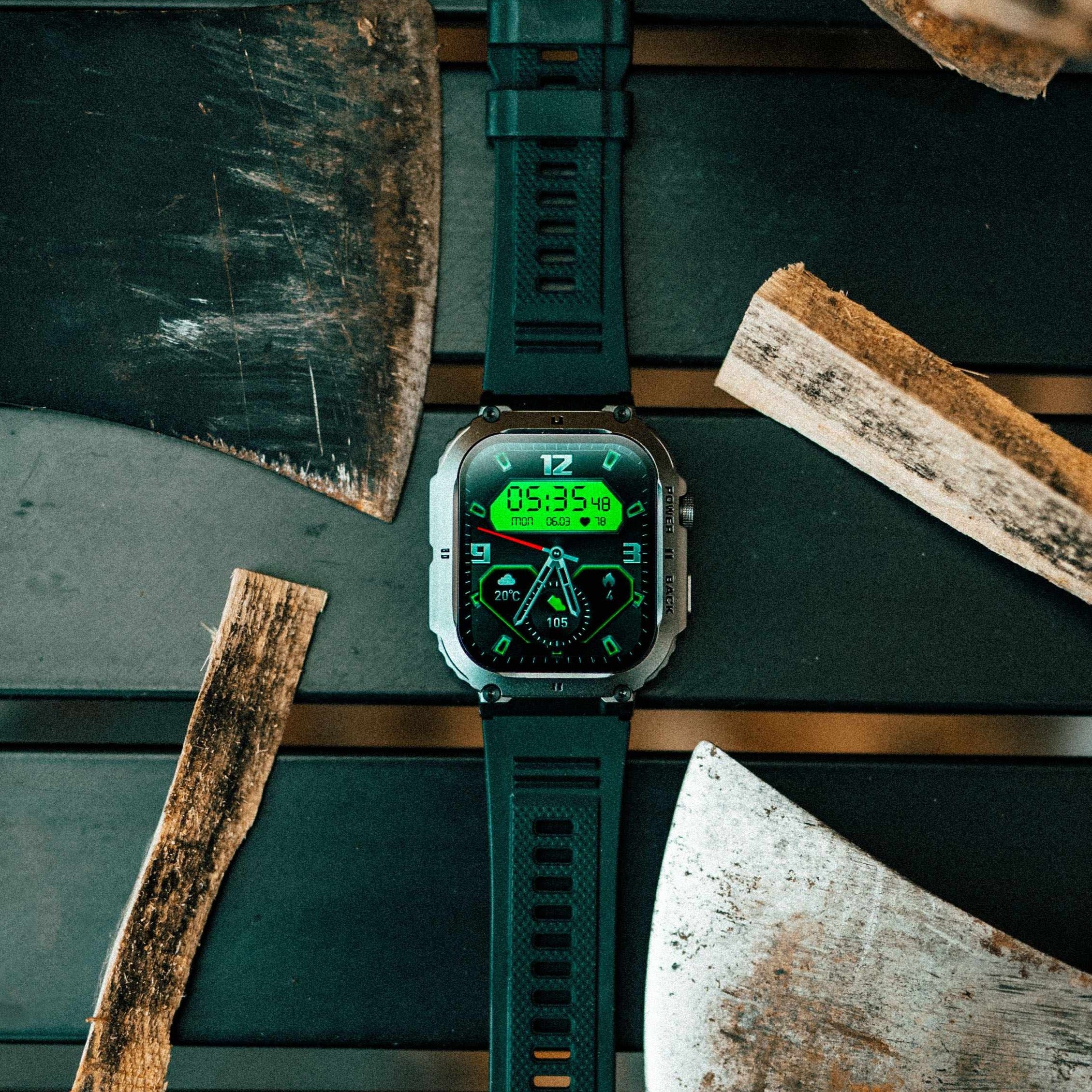 (NOUVEAU) Luxium Stinger – Montre intelligente durable